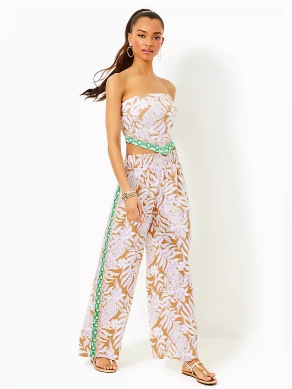 NWT Lilly Pulitzer Octavia Pant Set 2 piece Size Small